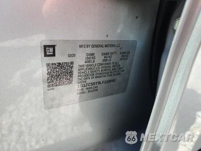 Zdjęcie 12 z 12 samochodu: 2020 CHEVROLET MALIBU LS VIN:1G1ZC5ST9LF110090 - miniatura