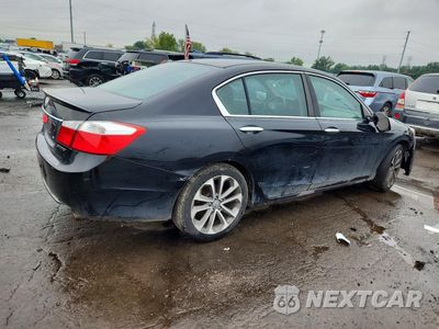 Trzecie zdjęcie samochodu z tyłu: 2015 HONDA ACCORD SPORT VIN:1HGCR2F58FA036797 - miniatura