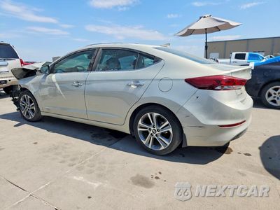 Drugie zdjęcie samochodu z przodu: 2017 HYUNDAI ELANTRA LIMITED VIN:KMHD84LF1HU339271 - miniatura