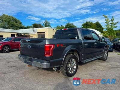 Czwarte zdjęcie samochodu z boku: 2017 FORD F150 SUPERCREW VIN:1FTEW1EF4HFA21904 - miniatura
