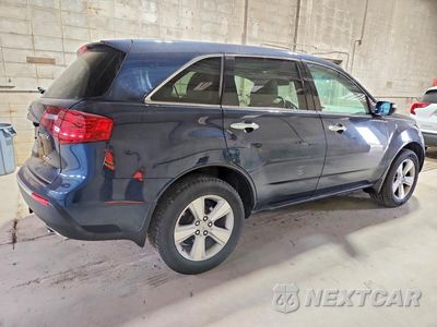 Trzecie zdjęcie samochodu z tyłu: 2010 ACURA MDX VIN:2HNYD2H25AH534188 - miniatura