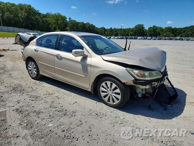 Czwarte zdjęcie samochodu z boku: 2014 HONDA ACCORD EXL VIN:1HGCR3F81EA030502 - miniatura