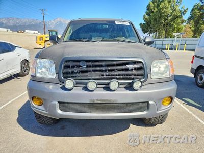 Piąte zdjęcie samochodu w środku: 2004 TOYOTA SEQUOIA LIMITED VIN:5TDZT38A94S207938 - miniatura