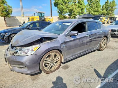 2016 HONDA ACCORD SPORT 1HGCR2F56GA239172 - główne zdjęcie licytacji z USA - miniatura