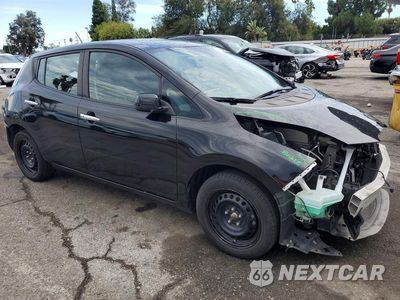 Czwarte zdjęcie samochodu z boku: 2017 NISSAN LEAF S VIN:1N4BZ0CP3HC302552 - miniatura