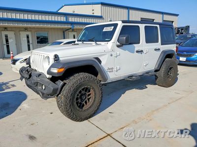 2021 JEEP WRANGLER UNLIMITED SPORT 1C4HJXDN5MW616522 - główne zdjęcie licytacji z USA - miniatura