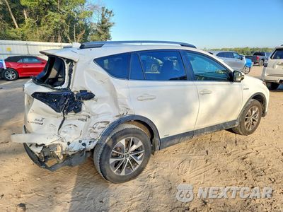 Trzecie zdjęcie samochodu z tyłu: 2017 TOYOTA RAV4 HYBRID XLE VIN:JTMRJREV1HD102599 - miniatura