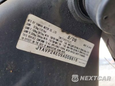 Zdjęcie 10 z 10 samochodu: 2009 YAMAHA XVS1300 A VIN:JYAVP24E09A008816 - miniatura