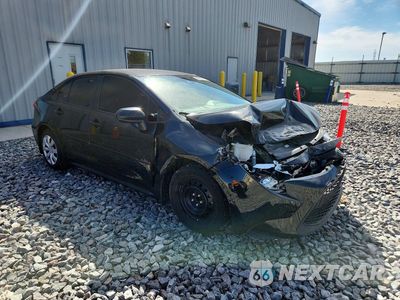 Czwarte zdjęcie samochodu z boku: 2021 TOYOTA COROLLA LE VIN:5YFEPMAE0MP225243 - miniatura