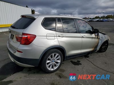 Trzecie zdjęcie samochodu z tyłu: 2014 BMW X3 XDRIVE28I VIN:5UXWX9C58E0D14408 - miniatura