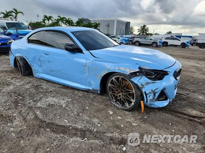 Czwarte zdjęcie samochodu z boku: 2025 BMW M240I VIN:3MW43CM04S8E95037 - miniatura