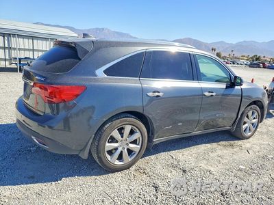 Trzecie zdjęcie samochodu z tyłu: 2014 ACURA MDX ADVANCE VIN:5FRYD3H81EB004990 - miniatura