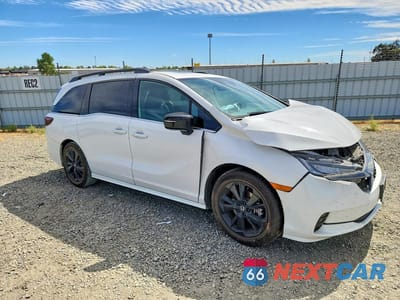Czwarte zdjęcie samochodu z boku: 2024 HONDA ODYSSEY SPORT VIN:5FNRL6H74RB033486 - miniatura