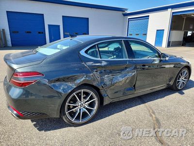Trzecie zdjęcie samochodu z tyłu: 2023 GENESIS G70 2.0T VIN:KMTG34TA1PU131069 - miniatura