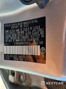 Zdjęcie 13 z 13 samochodu: 2024 TOYOTA CAMRY XSE VIN:4T1K61AK9RU208912 - miniatura