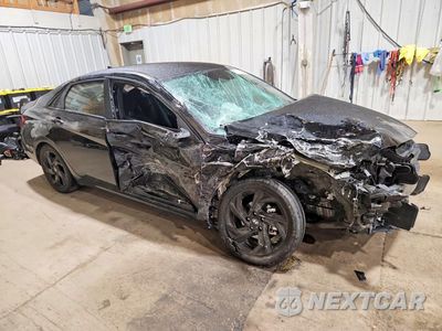Czwarte zdjęcie samochodu z boku: 2026 HYUNDAI ELANTRA SEL SPORT VIN:KMHLM4DG2TU152032 - miniatura