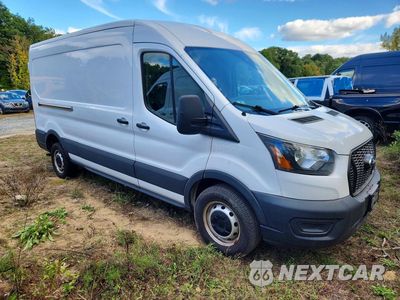 Czwarte zdjęcie samochodu z boku: 2022 FORD TRANSIT 250 DELIVERY VAN VIN:1FTBR1C80NKA39642 - miniatura
