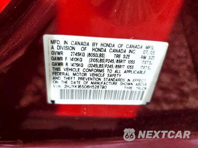 Zdjęcie 12 z 12 samochodu: 2006 HONDA RIDGELINE RTL VIN:2HJYK16506H528790 - miniatura