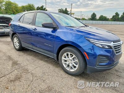 Czwarte zdjęcie samochodu z boku: 2022 CHEVROLET EQUINOX LS VIN:3GNAXHEV5NS207753 - miniatura