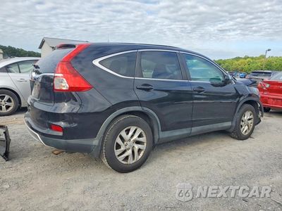 Trzecie zdjęcie samochodu z tyłu: 2016 HONDA CR-V EX VIN:3CZRM3H56GG717337 - miniatura