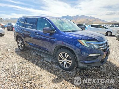 Czwarte zdjęcie samochodu z boku: 2016 HONDA PILOT EXL VIN:5FNYF6H53GB060063 - miniatura
