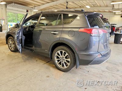 Drugie zdjęcie samochodu z przodu: 2017 TOYOTA RAV4 HV LIMITED VIN:JTMDJREV6HD082411 - miniatura