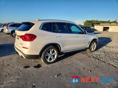 Trzecie zdjęcie samochodu z tyłu: 2020 BMW X3 SDRIVE30I VIN:5UXTY3C08LLU72127 - miniatura