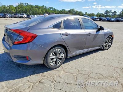 Trzecie zdjęcie samochodu z tyłu: 2017 HONDA CIVIC EX VIN:19XFC1F33HE007357 - miniatura