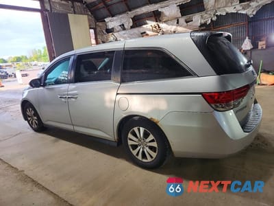 Drugie zdjęcie samochodu z przodu: 2014 HONDA ODYSSEY EX VIN:5FNRL5H40EB130033 - miniatura