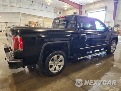 Trzecie zdjęcie samochodu z tyłu: 2017 GMC SIERRA K1500 SLT VIN:3GTU2NECXHG366700 - miniatura