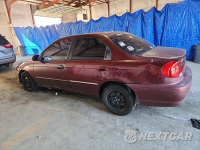 Drugie zdjęcie samochodu z przodu: 2002 KIA SPECTRA BASE VIN:KNAFB121925129082 - miniatura