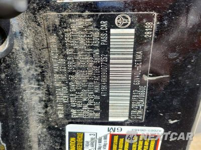 Zdjęcie 12 z 12 samochodu: 2009 TOYOTA CAMRY LE V6 VIN:4T1BK46K89U077252 - miniatura