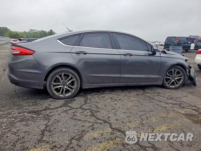 Trzecie zdjęcie samochodu z tyłu: 2017 FORD FUSION SE VIN:3FA6P0HD5HR338766 - miniatura