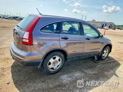 Trzecie zdjęcie samochodu z tyłu: 2011 HONDA CR-V LX VIN:5J6RE4H31BL064123 - miniatura