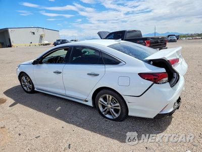 Drugie zdjęcie samochodu z przodu: 2018 HYUNDAI SONATA SPORT+ VIN:5NPE34AF6JH724657 - miniatura