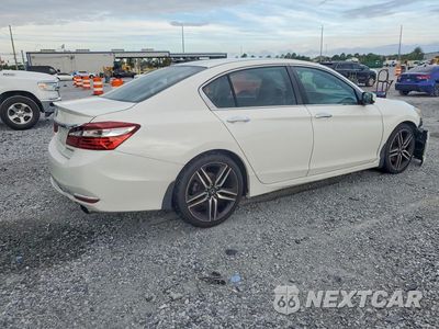 Trzecie zdjęcie samochodu z tyłu: 2017 HONDA ACCORD SPORT VIN:1HGCR2F52HA212116 - miniatura