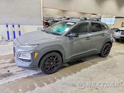 2021 HYUNDAI KONA NIGHT KM8K6CA52MU735592 - główne zdjęcie licytacji z USA - miniatura