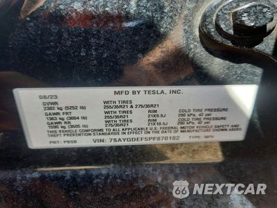 Zdjęcie 13 z 13 samochodu: 2023 TESLA MODEL Y VIN:7SAYGDEF5PF870182 - miniatura