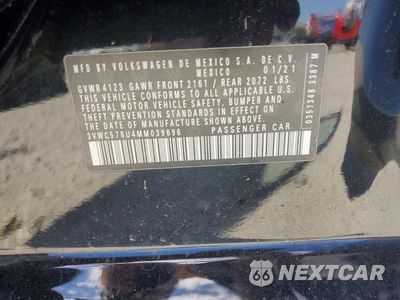 Zdjęcie 12 z 12 samochodu: 2021 VOLKSWAGEN JETTA S VIN:3VWC57BU4MM039696 - miniatura
