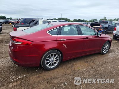 Trzecie zdjęcie samochodu z tyłu: 2017 FORD FUSION SE VIN:3FA6P0HD6HR366656 - miniatura