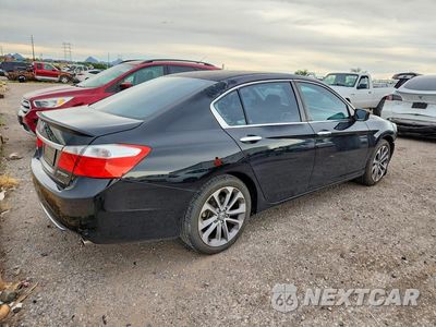 Trzecie zdjęcie samochodu z tyłu: 2013 HONDA ACCORD SPORT VIN:1HGCR2F55DA236260 - miniatura
