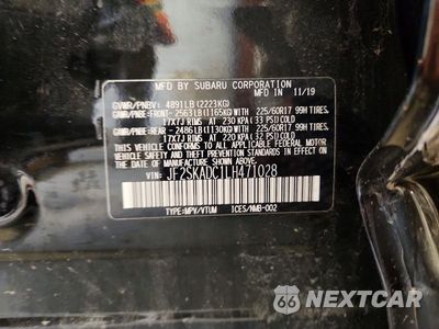 Zdjęcie 13 z 13 samochodu: 2020 SUBARU FORESTER VIN:JF2SKADC1LH471028 - miniatura