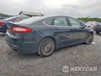 Trzecie zdjęcie samochodu z tyłu: 2014 FORD FUSION TITANIUM VIN:3FA6P0K94ER322137 - miniatura