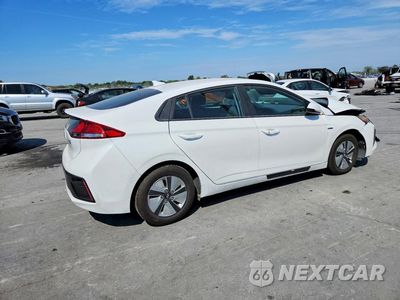 Trzecie zdjęcie samochodu z tyłu: 2017 HYUNDAI IONIQ BLUE VIN:KMHC65LC3HU035520 - miniatura