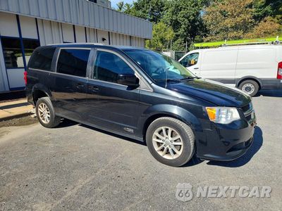 Czwarte zdjęcie samochodu z boku: 2014 DODGE GRAND CARAVAN SXT VIN:2C4RDGCG2ER206155 - miniatura