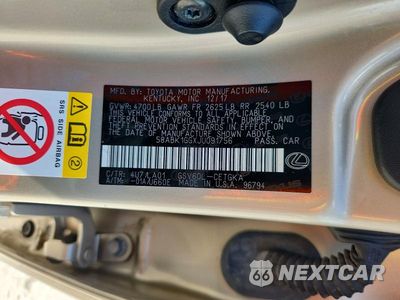 Zdjęcie 13 z 13 samochodu: 2018 LEXUS ES 350 VIN:58ABK1GGXJU091756 - miniatura