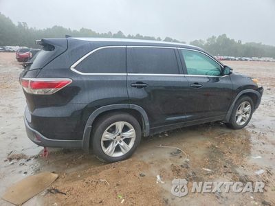 Trzecie zdjęcie samochodu z tyłu: 2014 TOYOTA HIGHLANDER LIMITED VIN:5TDDKRFH5ES012498 - miniatura