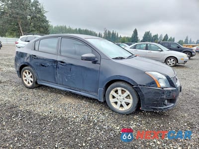 Czwarte zdjęcie samochodu z boku: 2012 NISSAN SENTRA 2.0 VIN:3N1AB6AP7CL711217 - miniatura