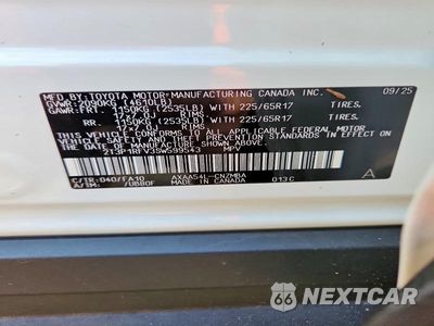 Zdjęcie 13 z 13 samochodu: 2025 TOYOTA RAV4 XLE VIN:2T3P1RFV3SW599543 - miniatura