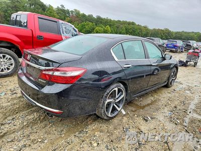 Trzecie zdjęcie samochodu z tyłu: 2016 HONDA ACCORD SPORT VIN:1HGCR2F65GA060825 - miniatura